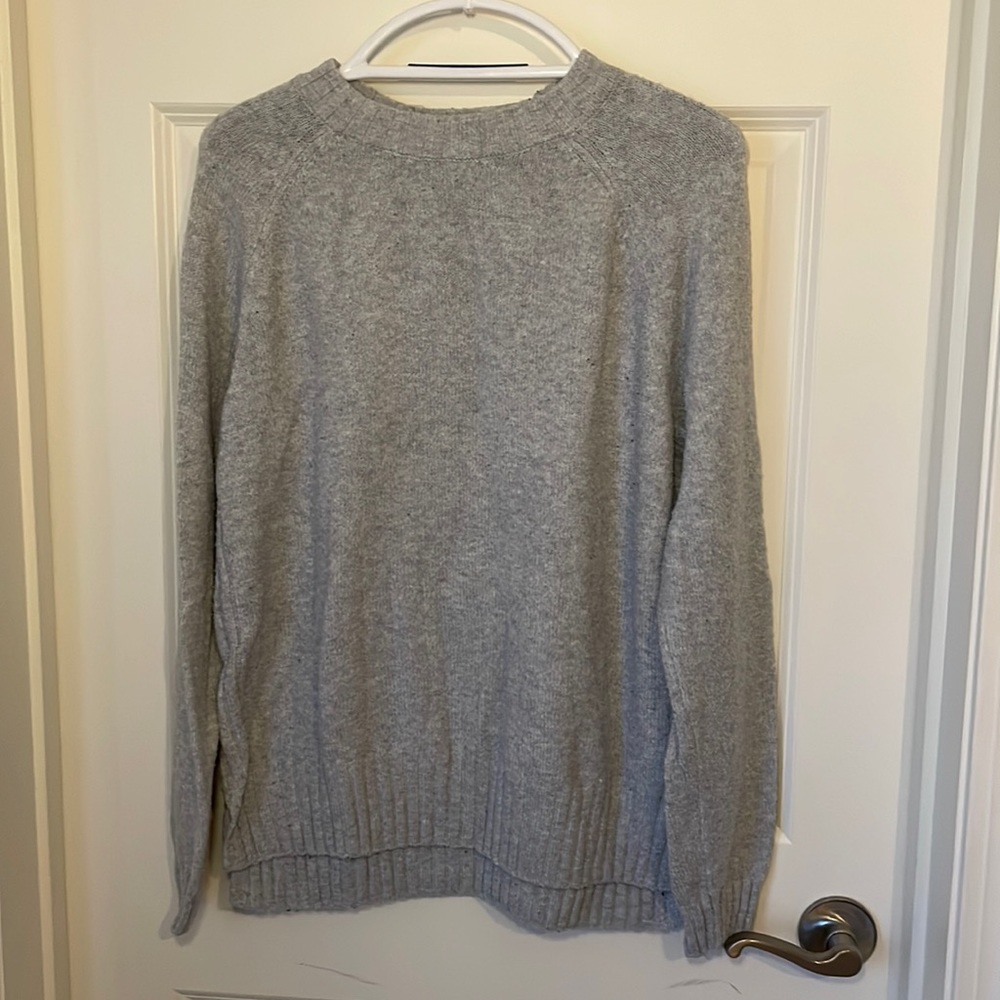 Gray sweater, large